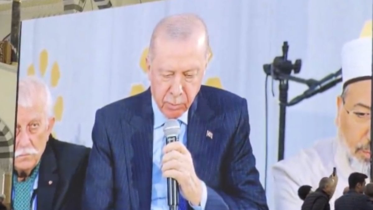 Cumhurbaşkanı Erdoğan'dan Çamlıca Camii'nde Kur'an-ı Kerim tilaveti