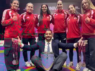 Kadın Güreş Milli Takımı, Avrupa ikincisi