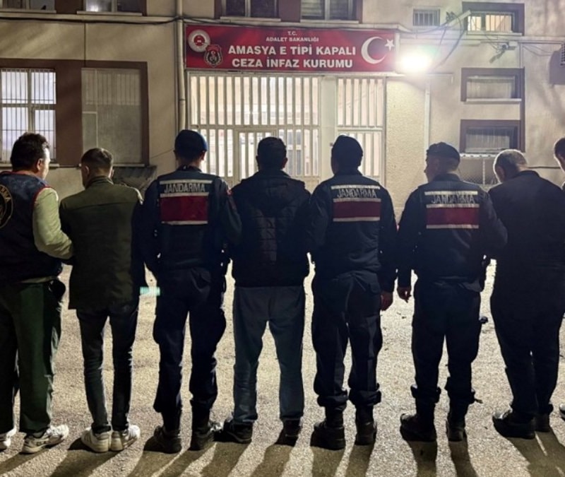 Amasya'da kablo ve telefon direği hırsızlığına 3 tutuklama