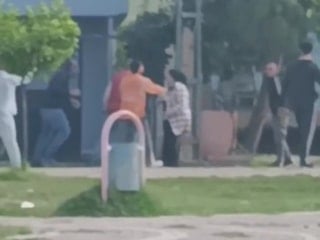 Adana'da silahlı kavga kameraya yansıdı