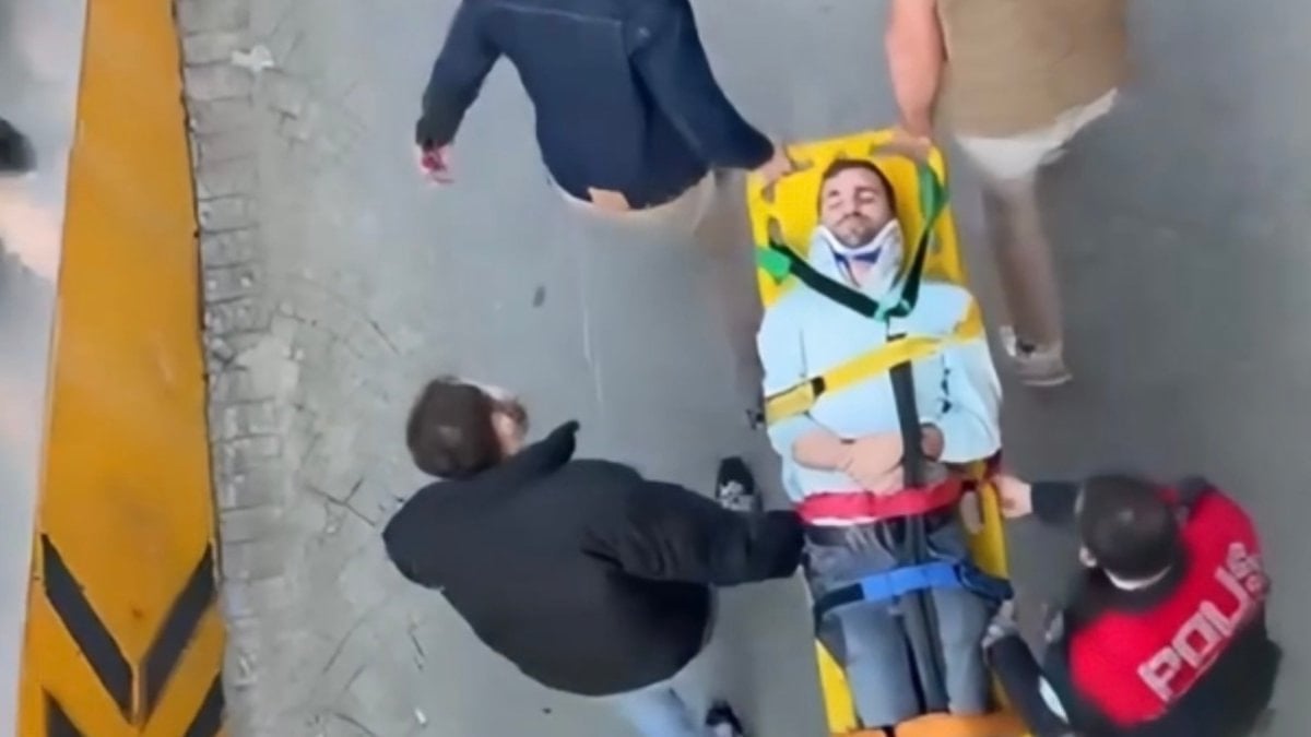 Kağıthane’de kepenk faciası: Tamir sırasında işçi ağır yaralandı