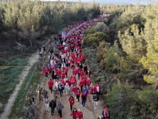 Çanakkale’de 57. Alay’ın izinde anlamlı yürüyüş
