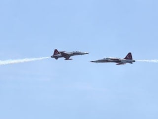 Türk Yıldızları’ndan Şehitler Abidesi üzerinde nefes kesen gösteri