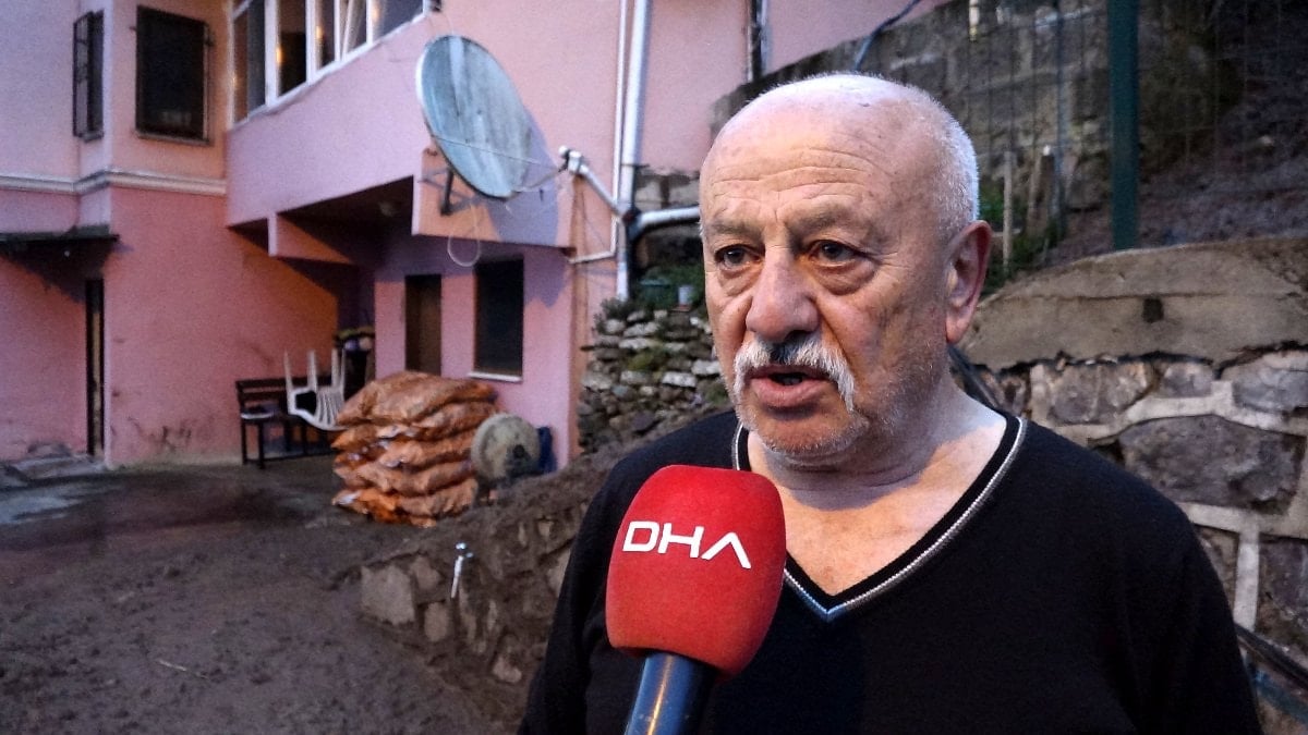 Trabzon'da misafirliğe gitti, ölümden döndü