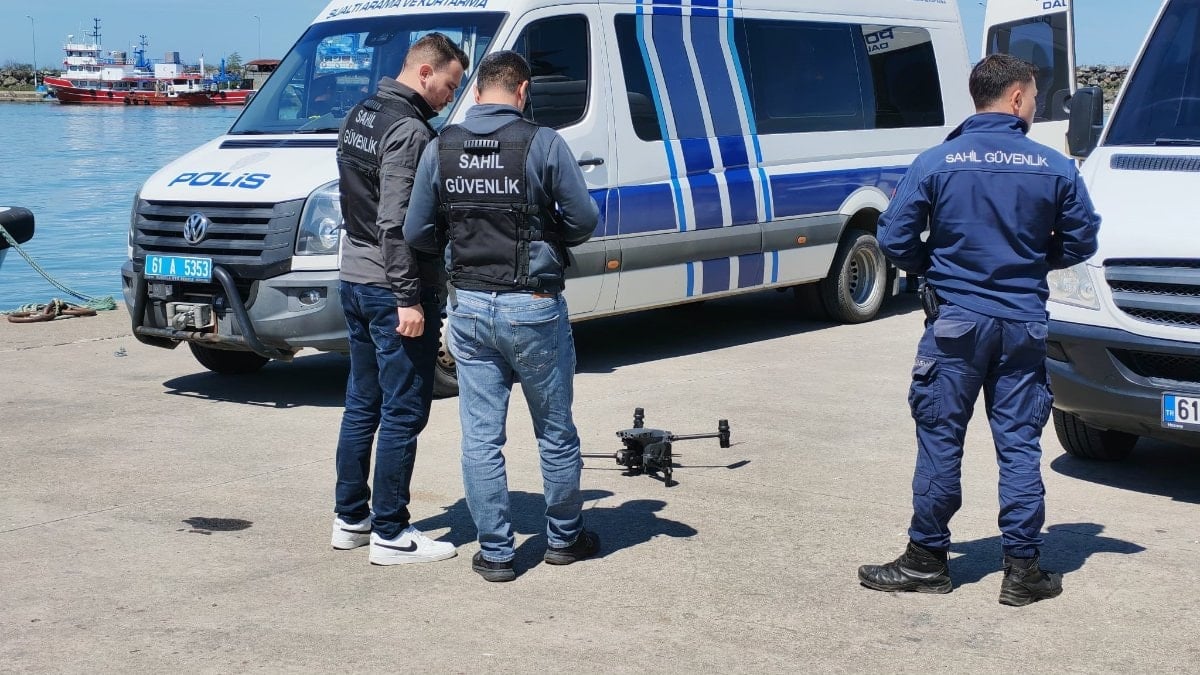 Trabzon'da kayıp genç, denizde ve kıyı hattında aranıyor