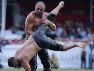 Türkiye Yağlı Güreş Ligi'nin ilk etabı, Gaziantep'te başladı