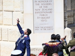Çanakkale Yeni Zelanda Anıtı'nda "Hakka dansı"