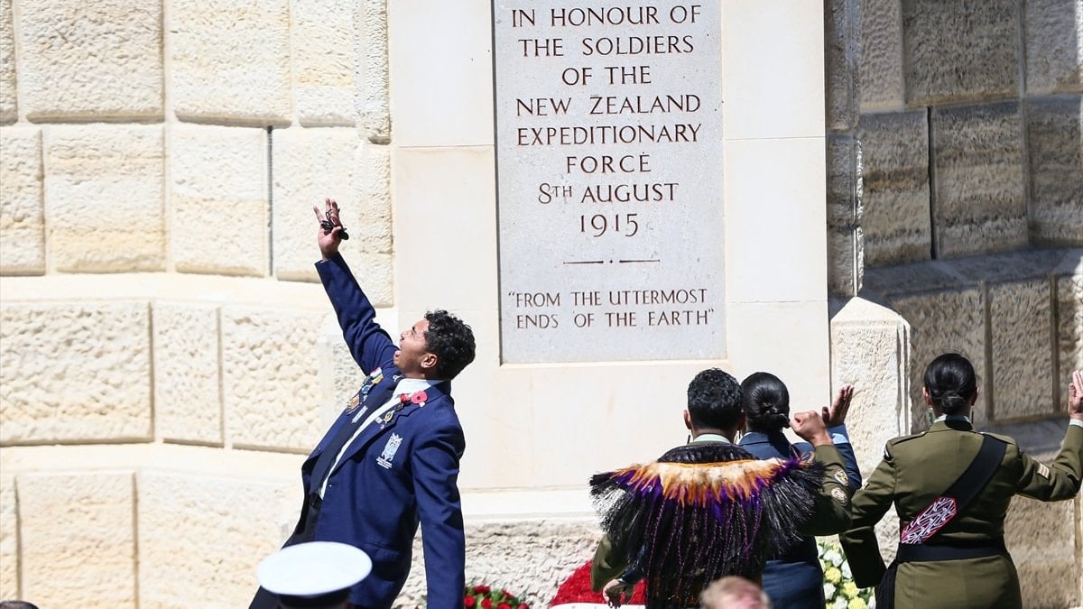 Çanakkale Yeni Zelanda Anıtı'nda "Hakka dansı"