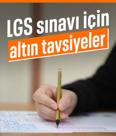 LGS öncesi altın tavsiyeler! Yeni nesil sorulara dikkat