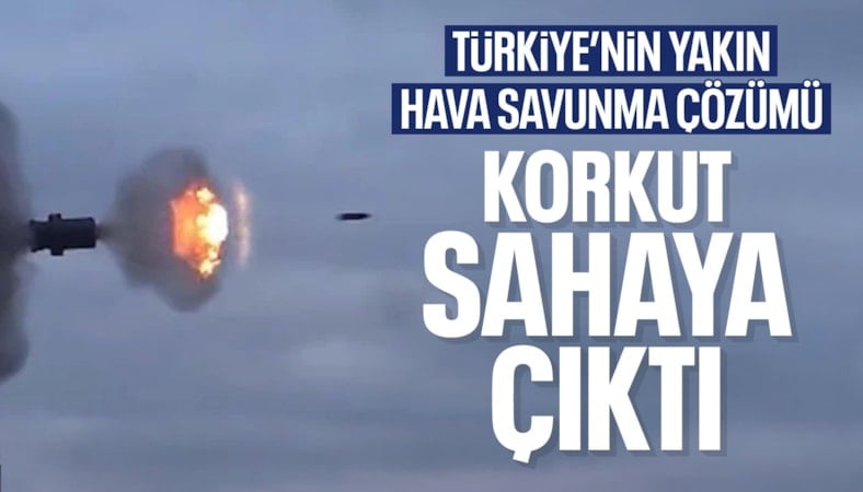 ASELSAN'ın yakın hava savunma çözümü sahaya çıktı