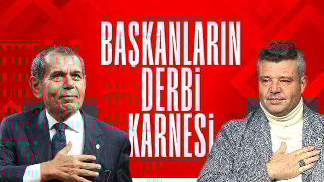 Dursun Özbek'in 17'nci Fenerbahçe, Sadettin Saran'ın 3. Galatasaray derbisi