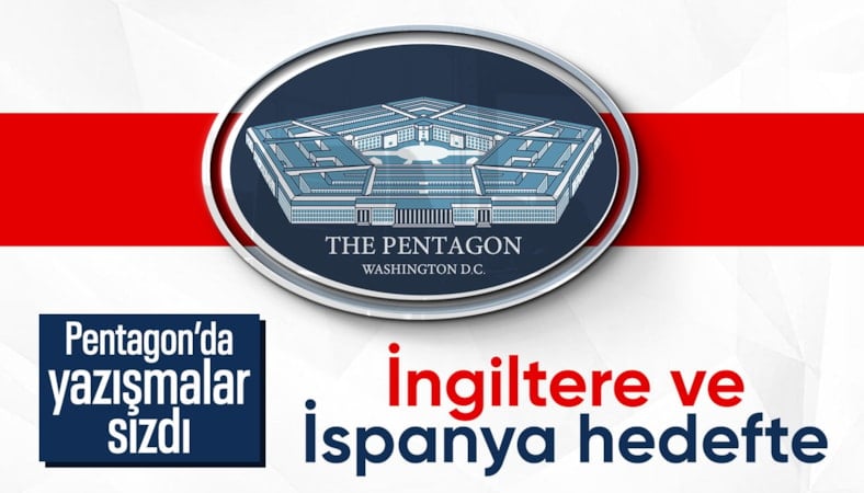 Pentagon sızıntısı: ABD'den İngiltere ve İspanya’ya yaptırım