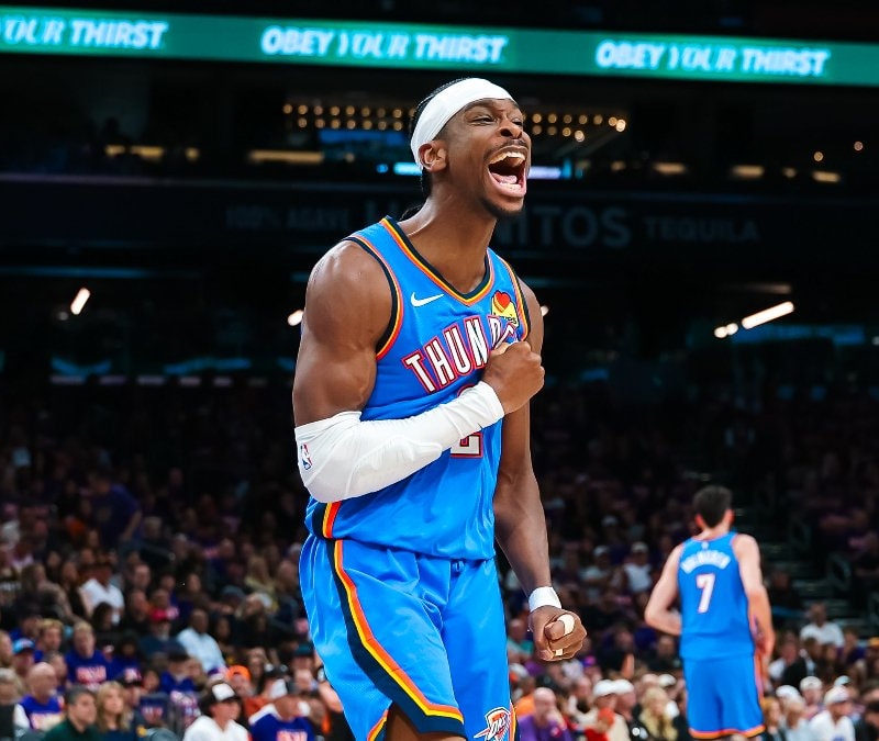 Oklahoma City Thunder, Phoenix Suns'ı yenerek seriyi 3-0 yaptı