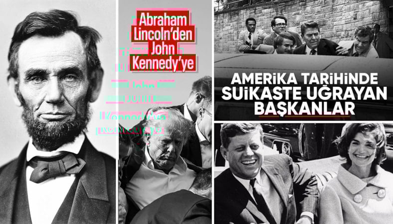 Tarihte ABD başkanlarına yönelik gerçekleştirilen suikast girişimleri