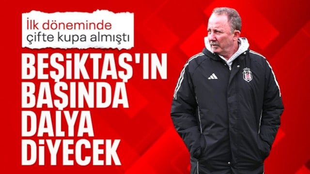 Sergen Yalçın, Beşiktaş'ın başında 100. lig maçına çıkacak