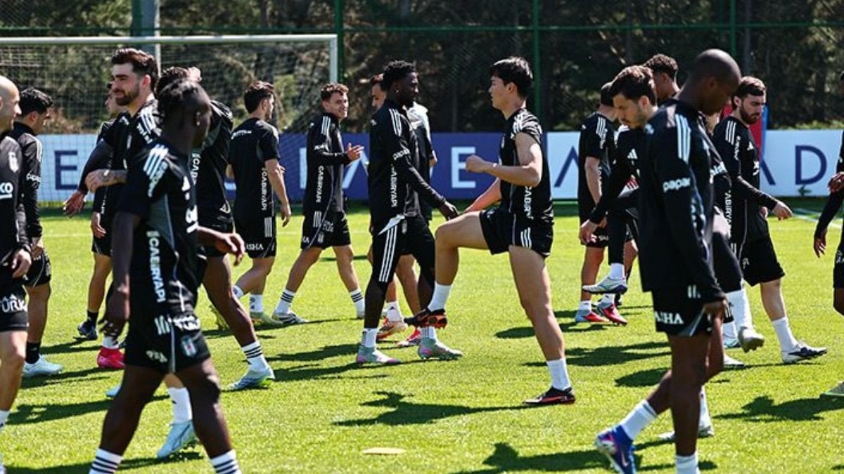 Beşiktaş'ta Fatih Karagümrük maçının hazırlıkları tamamlandı