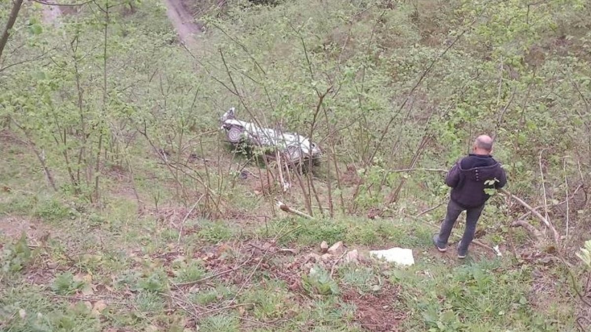 Giresun’da otomobil fındık bahçesine uçtu: Sürücü hayatını kaybetti