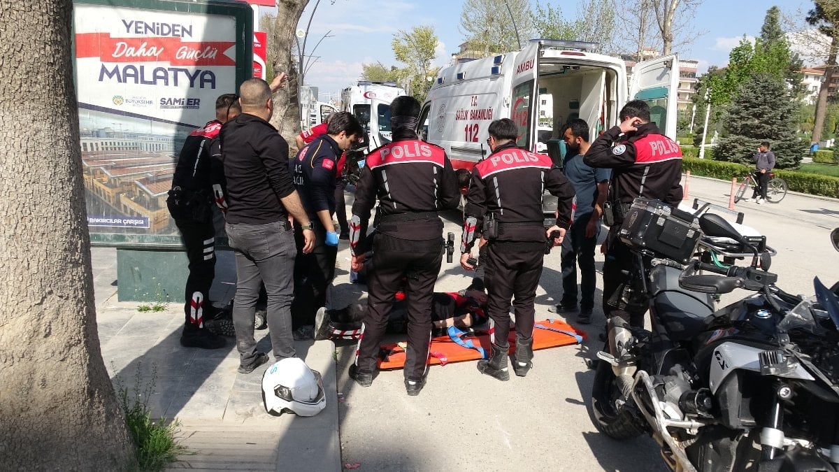 Malatya'da yunus timleri kaza yaptı: 2 yaralı