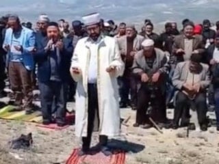 Ankara'da kuraklığa karşı yağmur duası yapıldı