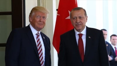 Cumhurbaşkanı Erdoğan, ABD Başkanı Donald Trump ile görüştü