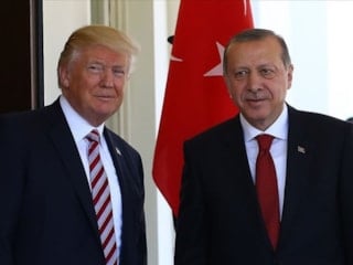 Cumhurbaşkanı Erdoğan, ABD Başkanı Donald Trump ile görüştü