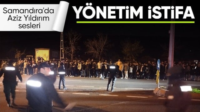 Fenerbahçeli taraftarlar, yönetim ve futbolculara tepki gösterdi