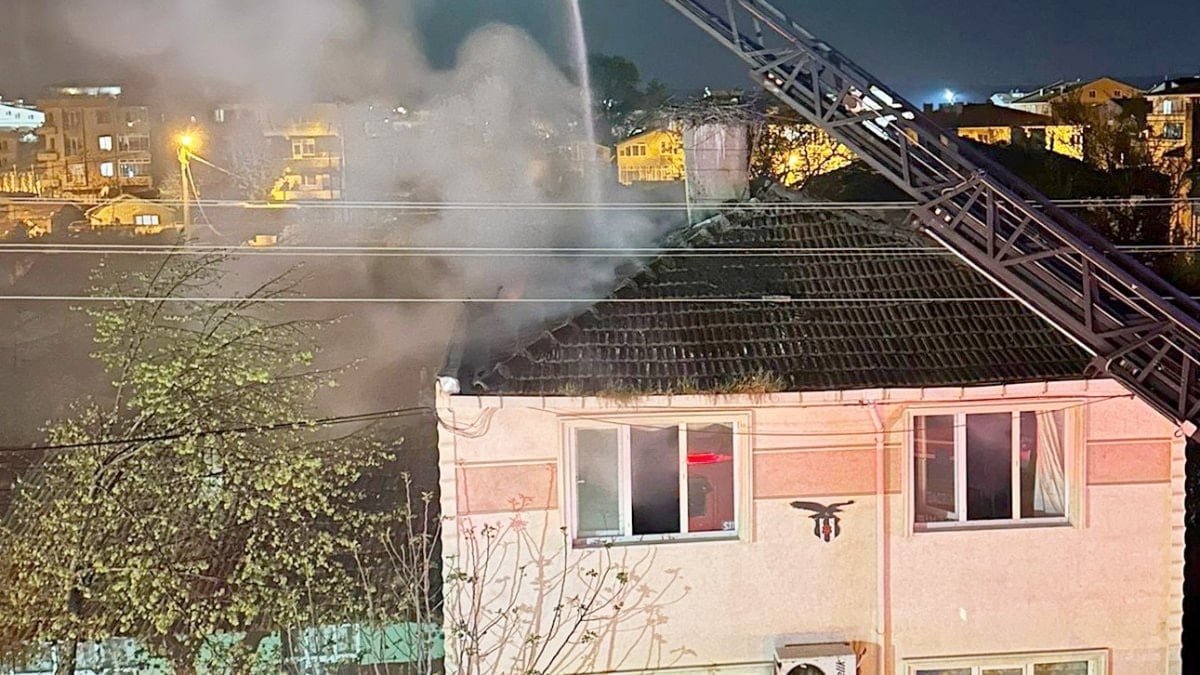 Tekirdağ'da gece yarısı korkutan yangın