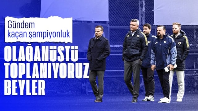 Fenerbahçe yönetiminden derbi hamlesi: Olağanüstü toplantı kararı...