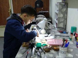 Gaziantep'te tesbih meraklısı genç usta oldu