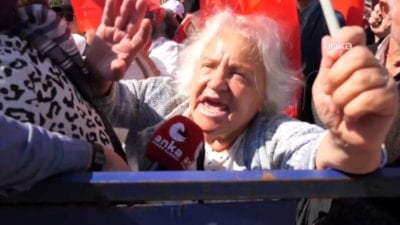 Sakarya'da CHP mitinginde konuşan bir vatandaş: Atatürk'ün ruhu İmamoğlu'ndadır