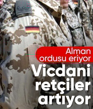 Almanya’da vicdani ret başvurularında dikkat çeken artış: 3 ayda 2 bini aştı