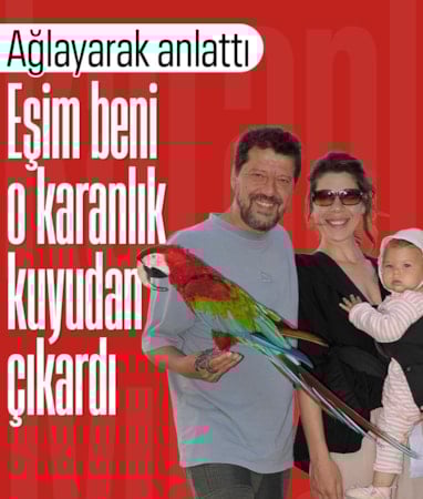 Canlı yayında ağladı