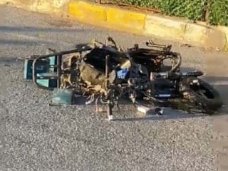 Aydın'da alkollü sürücü otomobiliyle elektrikli motosiklete çarptı