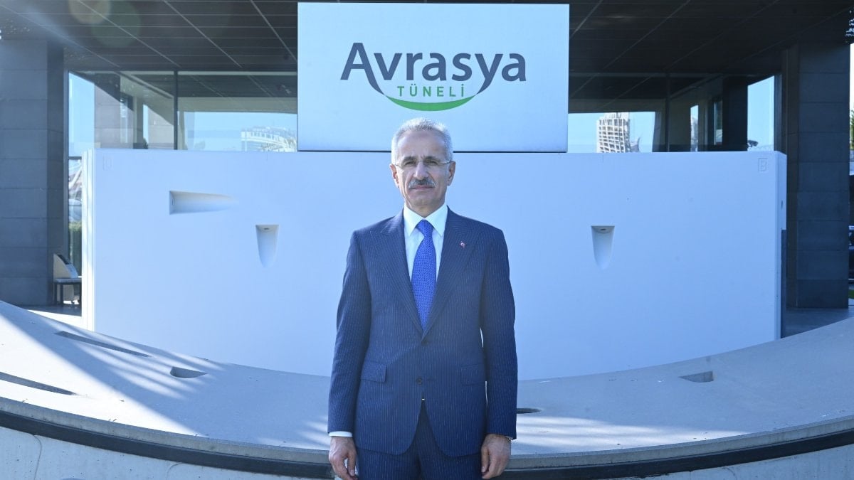 Abdulkadir Uraloğlu: 9,5 milyon farklı araç Avrasya Tüneli'ni kullandı