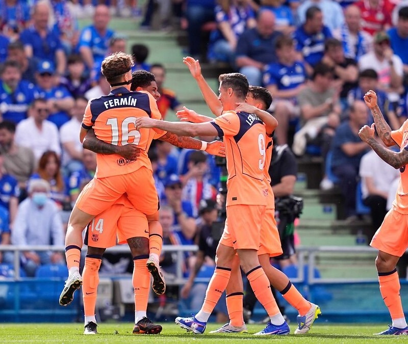 İspanya'da üst üste 9. maçını kazanan Barcelona, şampiyonluk için gün sayıyor