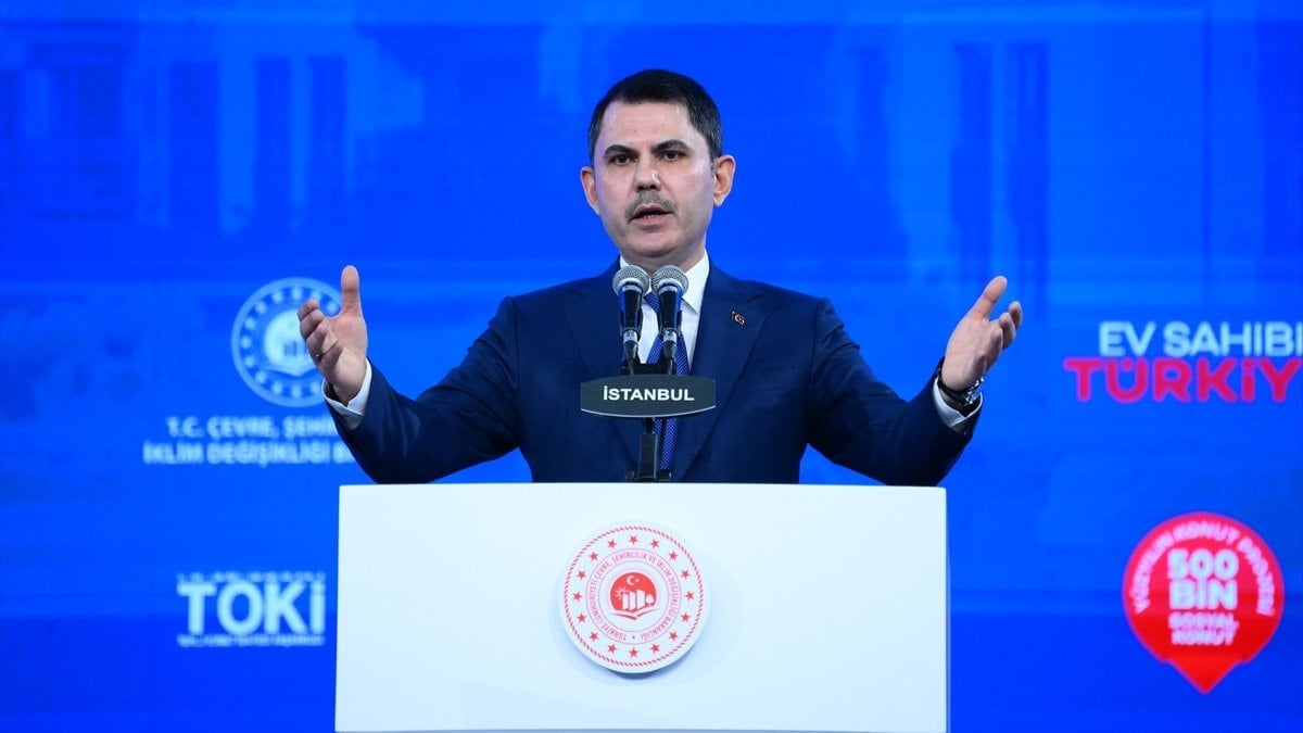 Murat Kurum: Yüzyılın konut projesinde ilk aşama tamamlandı