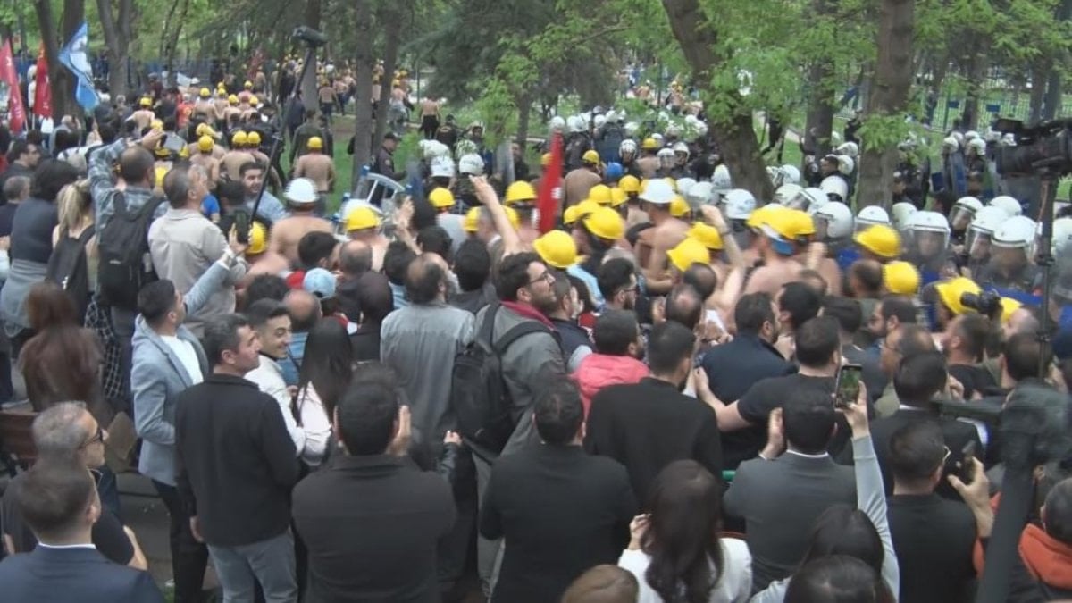 Ankara'da madenci eylemi: Alacaklar hesaplara yattı TİP eylemi bırakmadı