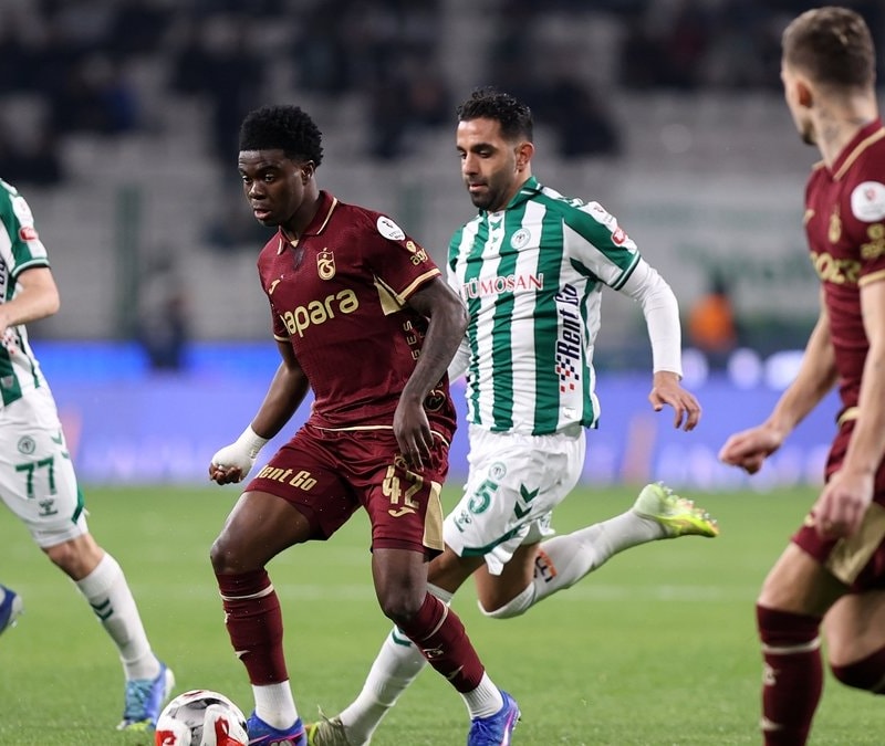 Konyaspor, Trabzonspor'u yendi