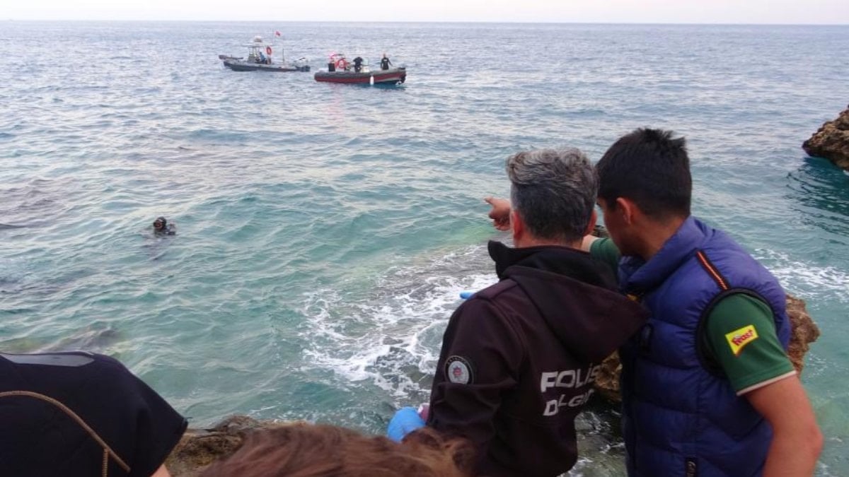 Antalya'da denize giren şahsın cansız bedenine ulaşıldı