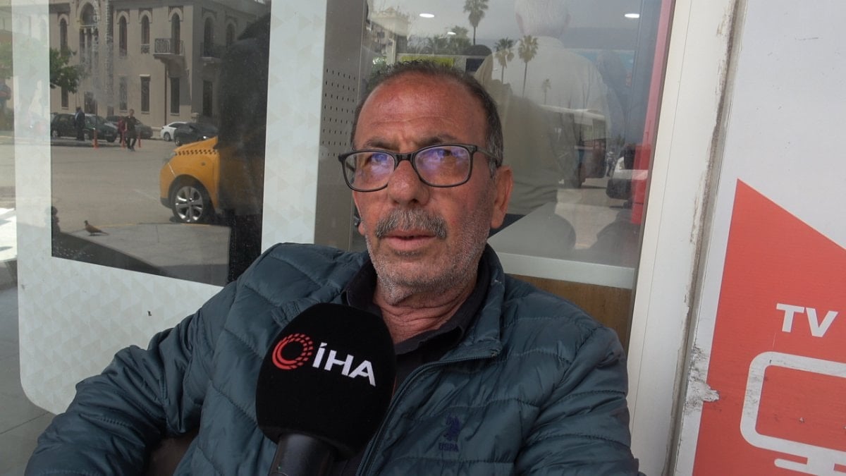 Hatay'da taksici, satırlı saldırgandan son anda kurtuldu