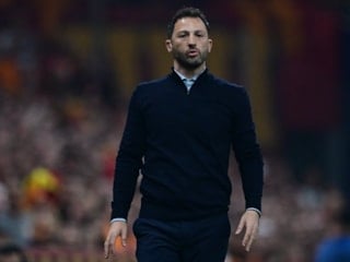 Fenerbahçeli futbolculardan Domenico Tedesco'ya veda