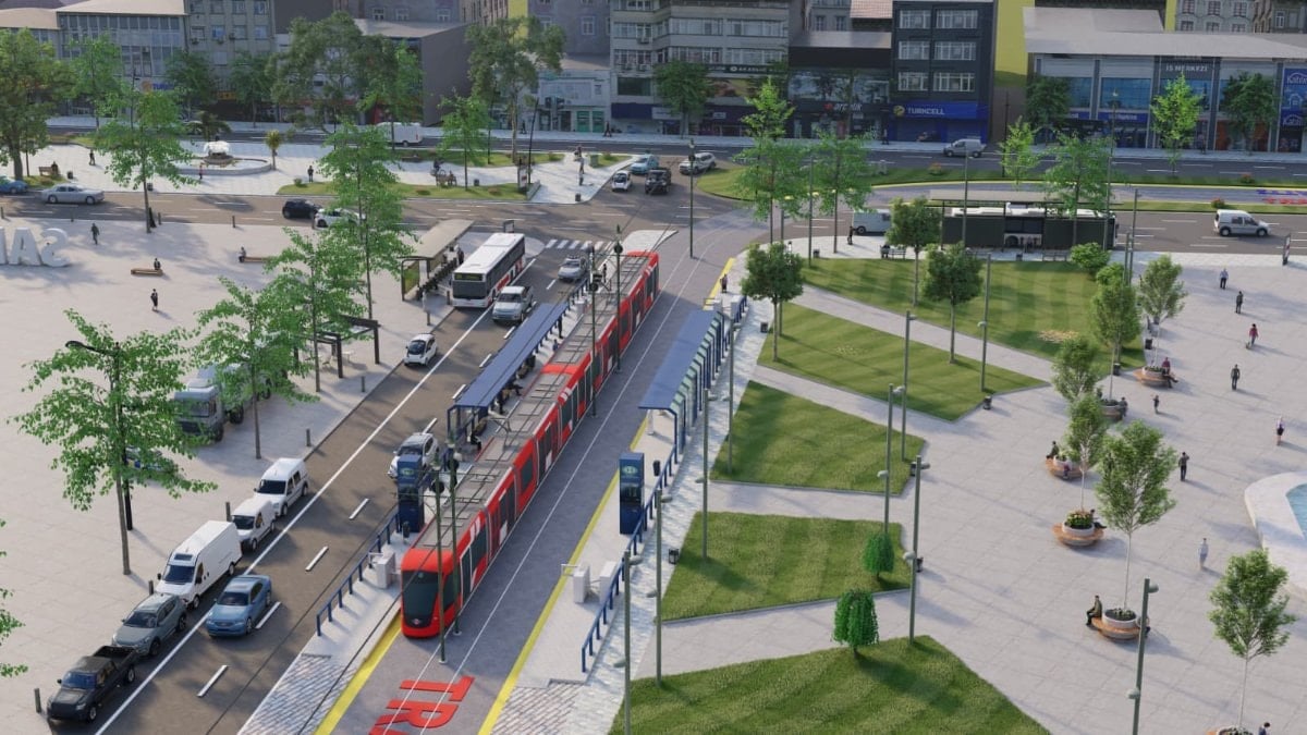 Sakarya'da tramvay hattı için tarihi adım