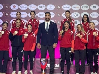 Kadın milli güreşçiler, Avrupa Şampiyonası'nda göz doldurdu