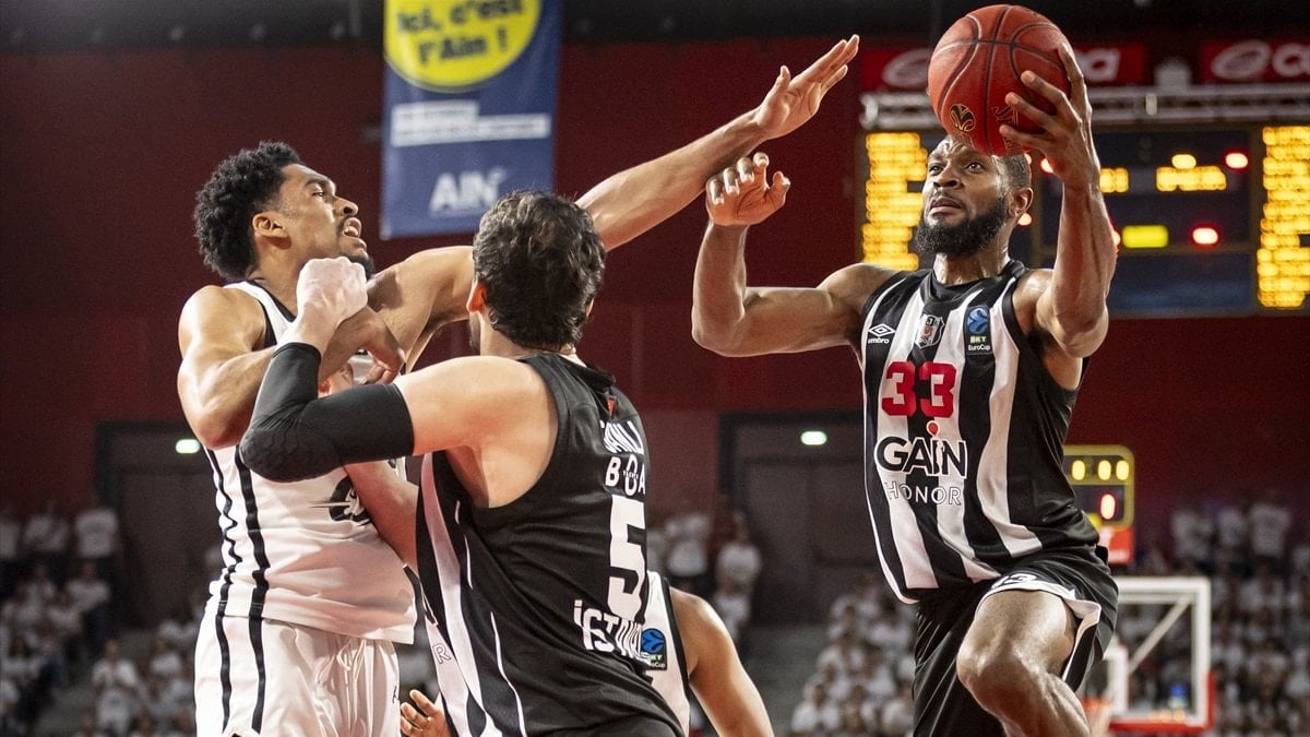 JL Bourg'e yenilen Beşiktaş, EuroCup'ta ikinci oldu