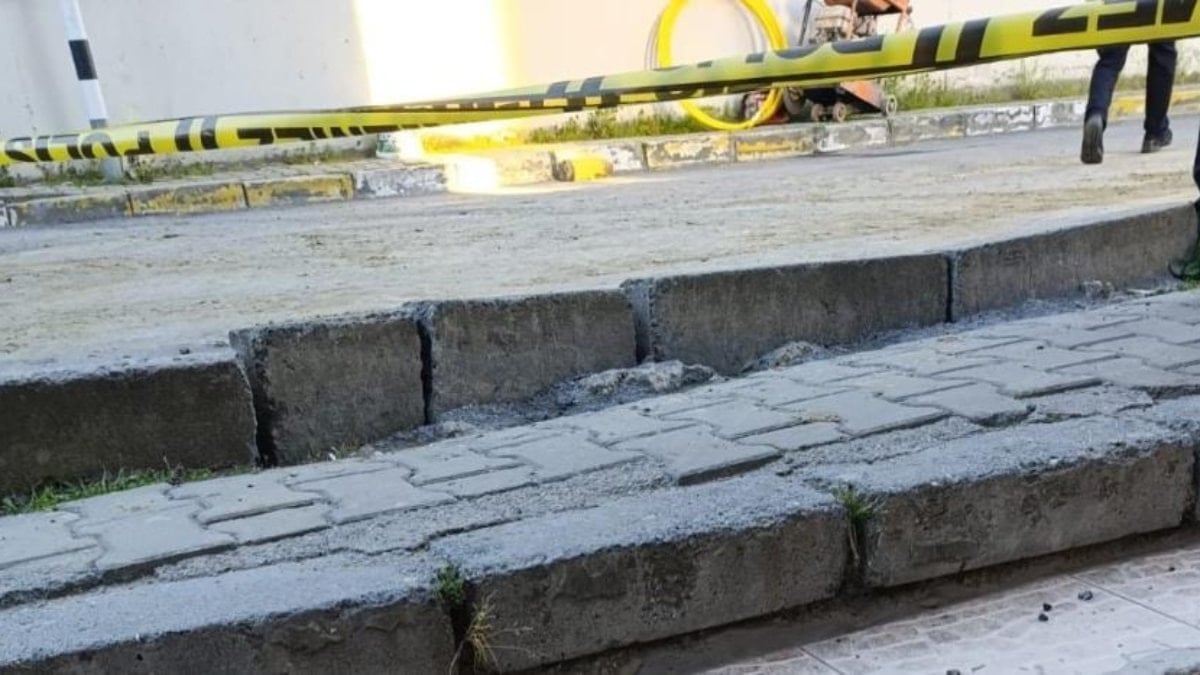 İstanbul Eyüpsultan'da kazı çalışmasında havan topu mermisi bulundu