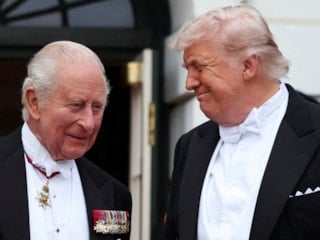 Kral Charles, Trump'a laf soktu: Biz olmasaydık Fransızca konuşuyor olacaktınız