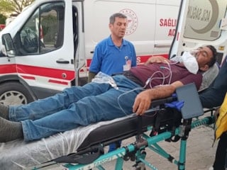 Adıyaman'da husumetli komşular birbirine girdi