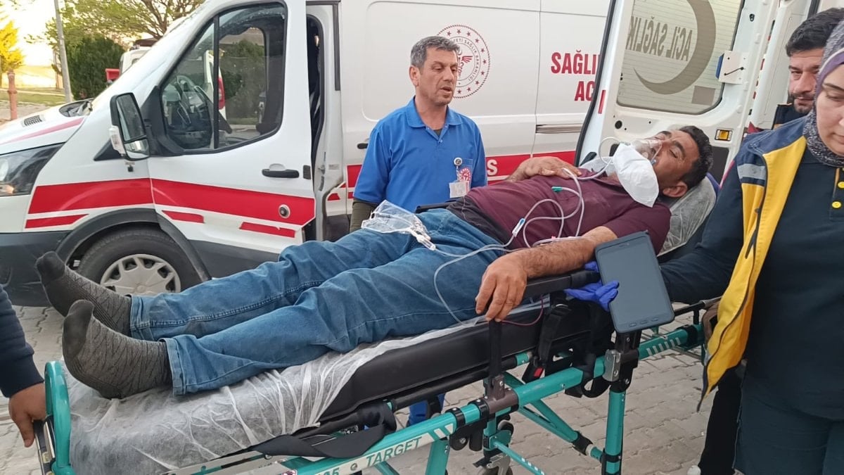 Adıyaman'da husumetli komşular birbirine girdi