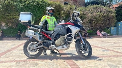 Antalya'dan kutsal topraklara 7 bin kilometrelik motosiklet yolculuğu