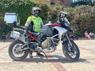 Antalya'dan kutsal topraklara 7 bin kilometrelik motosiklet yolculuğu